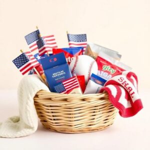 🎁 Celebrate in Style with the Perfect USA Themed Gift Basket