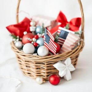🎁 The Ultimate USA Patriotic Gift Basket: Perfect for Christmas and Beyond